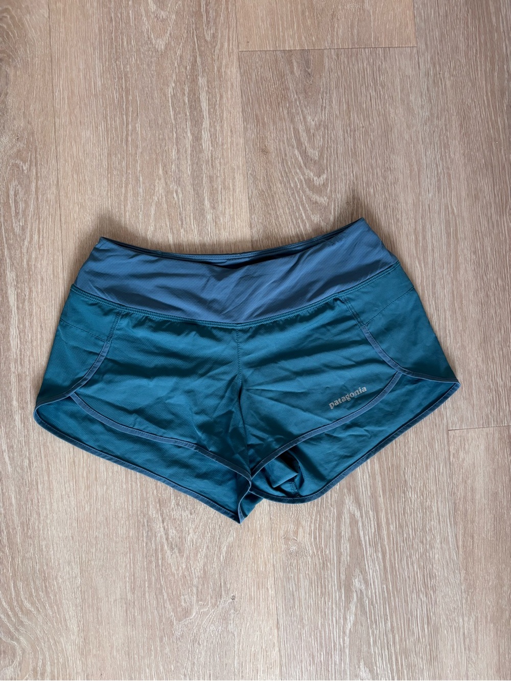 Patagonia - Teal “Strider” Shorts
